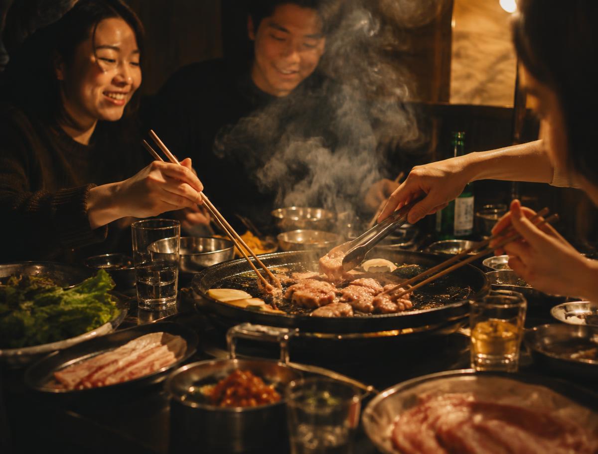 Korean BBQ Night